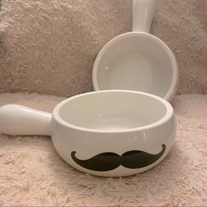Moustache Soup Bowls 🥸